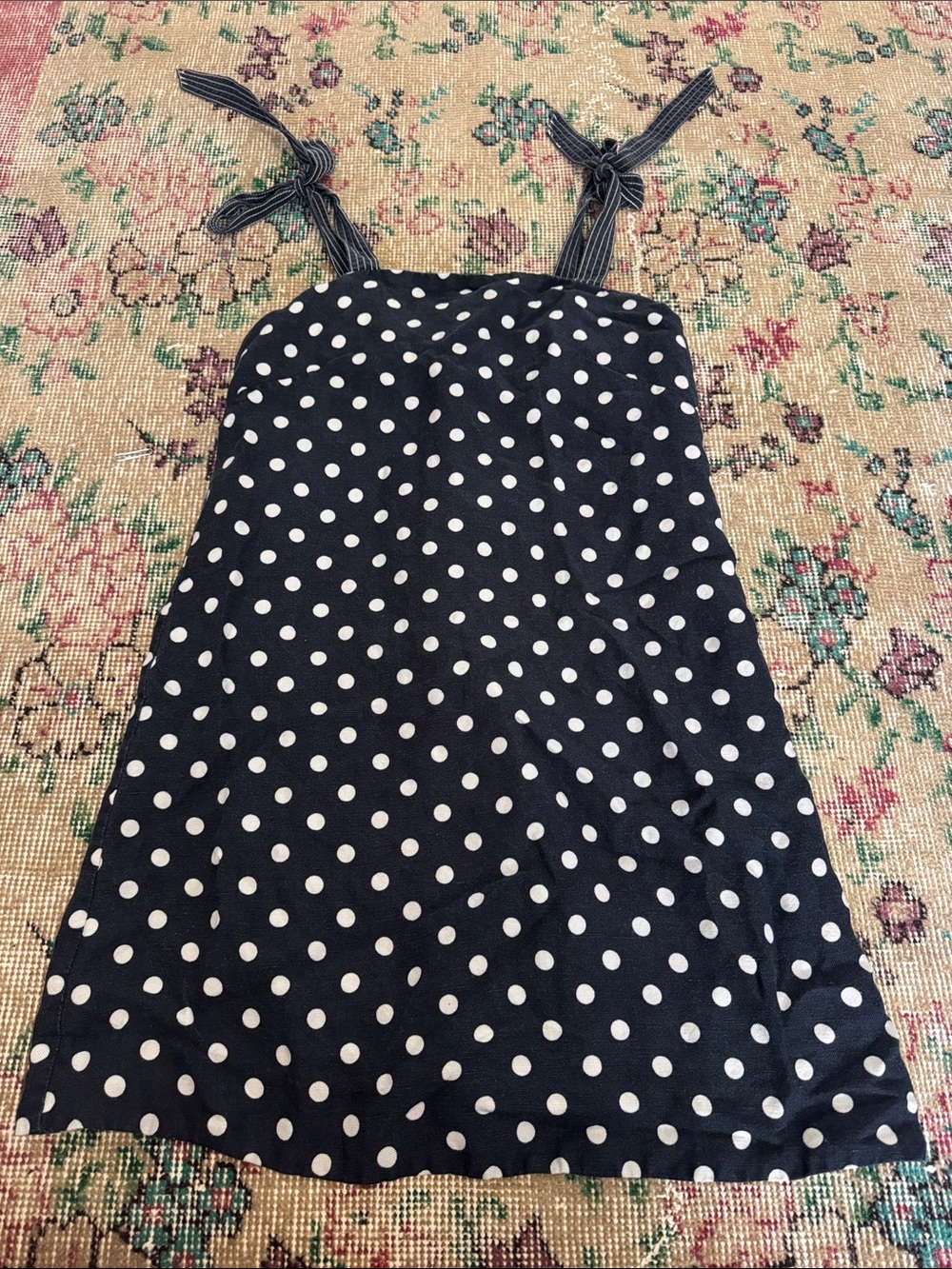 Vintage J. Crew Mini Polka Dot Sundress